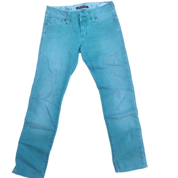 Mavi Jeans  Turquoise Low rise Jeans 25/32 - Picture 1 of 5